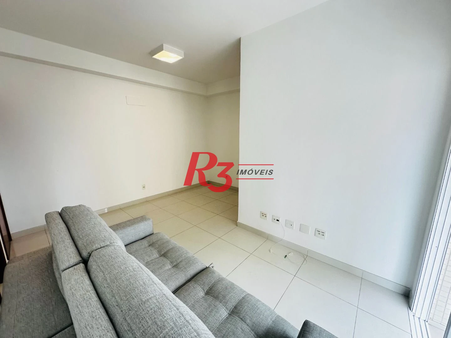 Apartamento com 3 dormitórios para alugar, 93 m² por R$ 7.465,00/mês - Boqueirão - Santos/SP