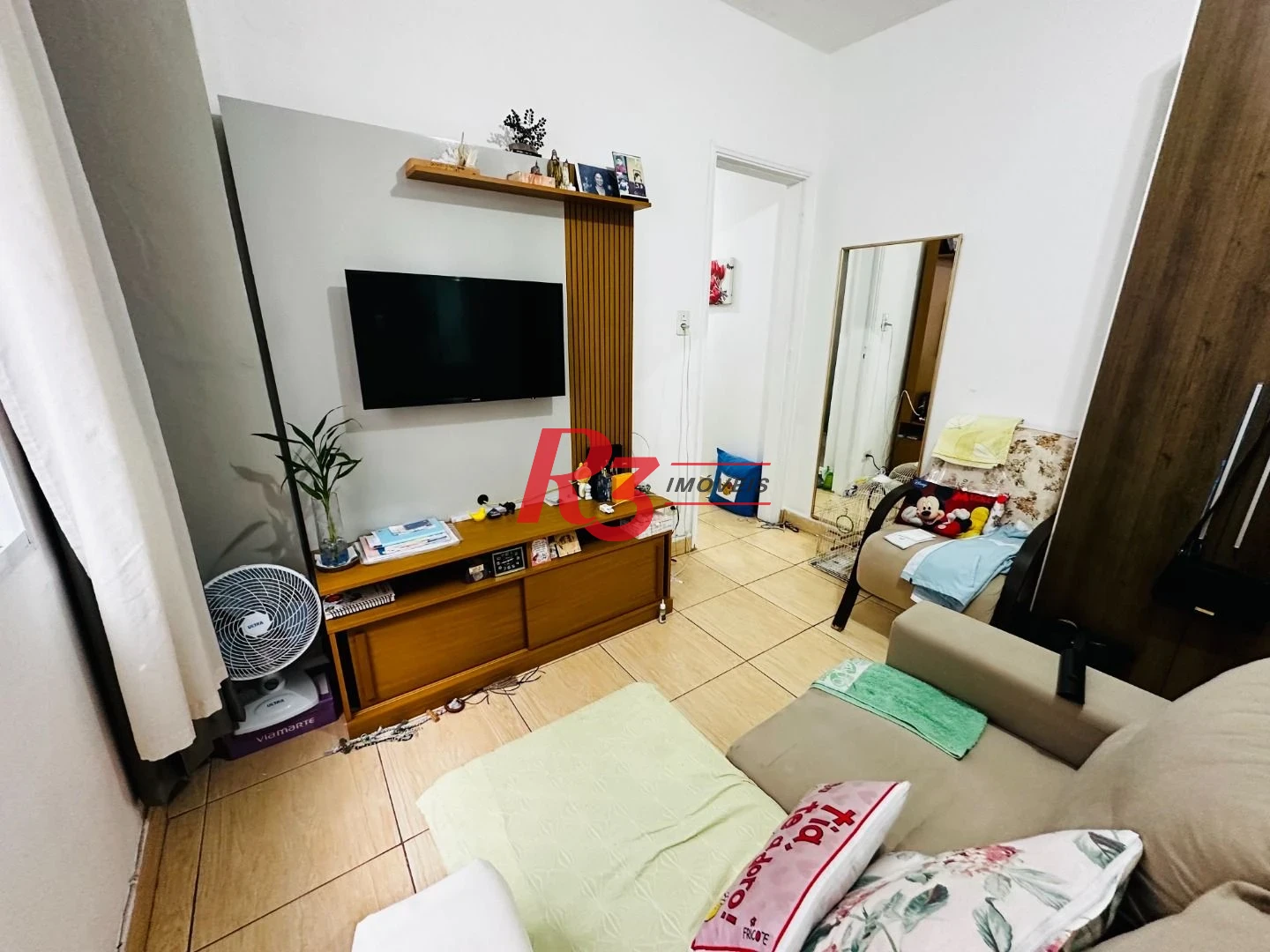 Apartamento com 1 dormitório à venda, 38 m² por R$ 300.000,00 - José Menino - Santos/SP