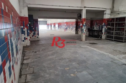 Galpão para alugar, 430 m² por R$ 11.700,00/mês - Vila Nova - Santos/SP