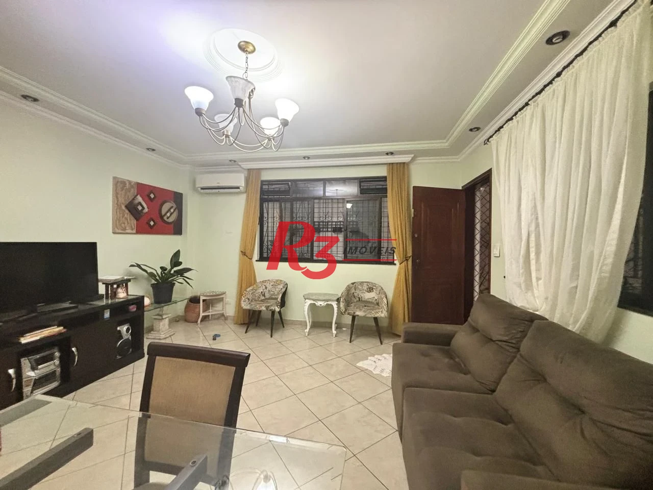 Casa com 3 dormitórios à venda, 127 m² por R$ 890.000,00 - Aparecida - Santos/SP
