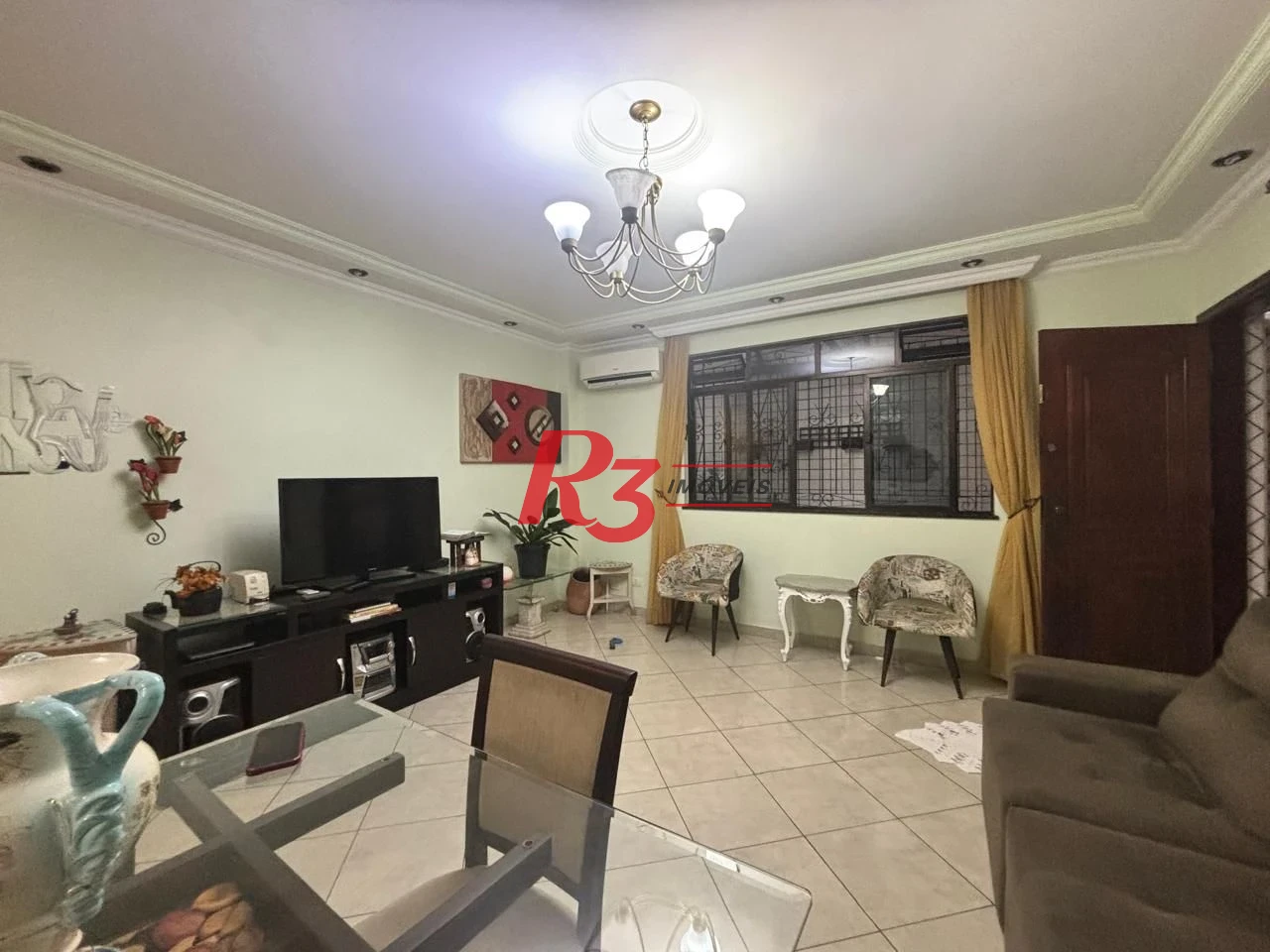 Casa com 3 dormitórios à venda, 127 m² por R$ 890.000,00 - Aparecida - Santos/SP