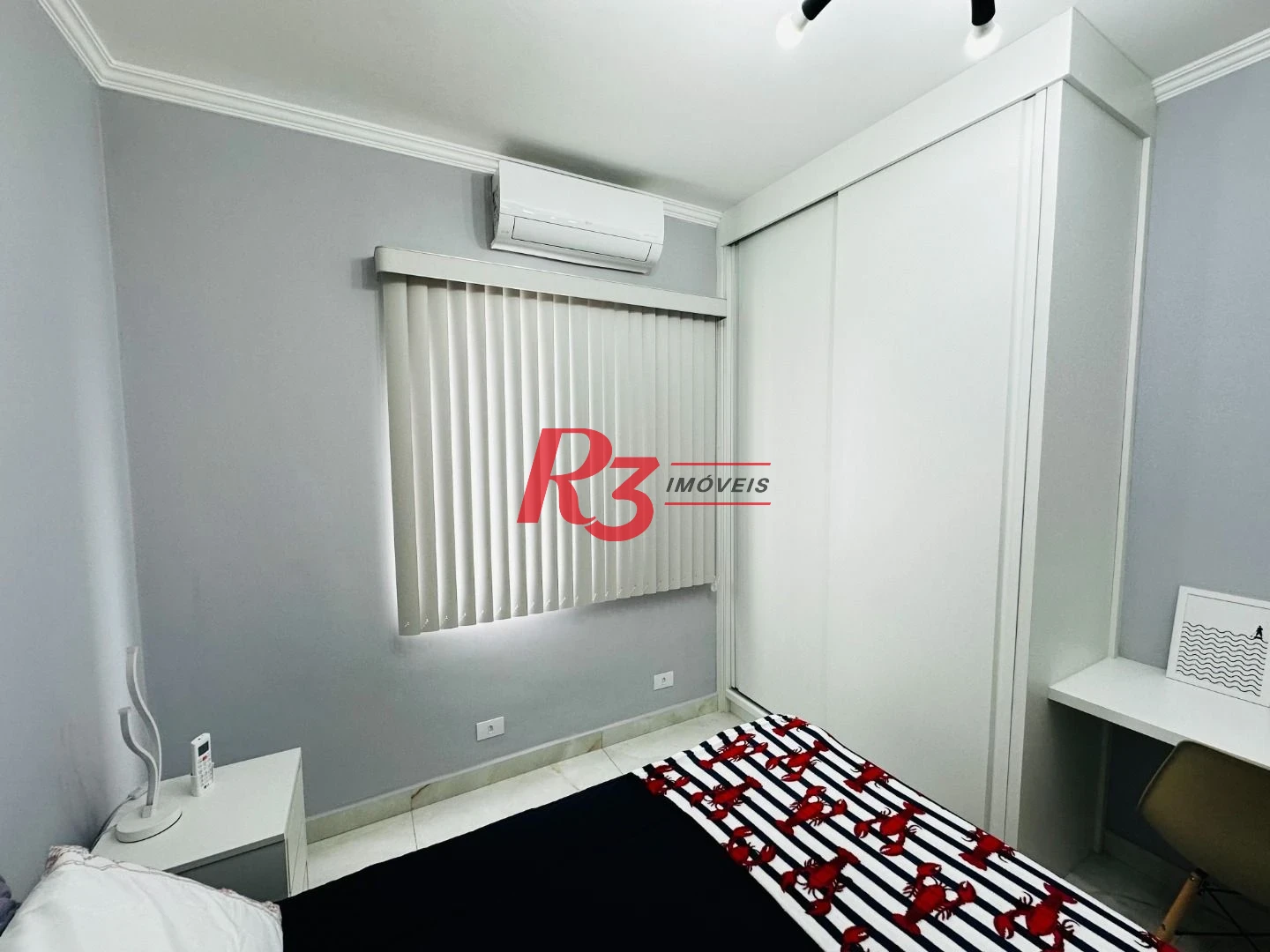 Apartamento com 1 dormitório à venda, 60 m² por R$ 460.000,00 - Gonzaga - Santos/SP