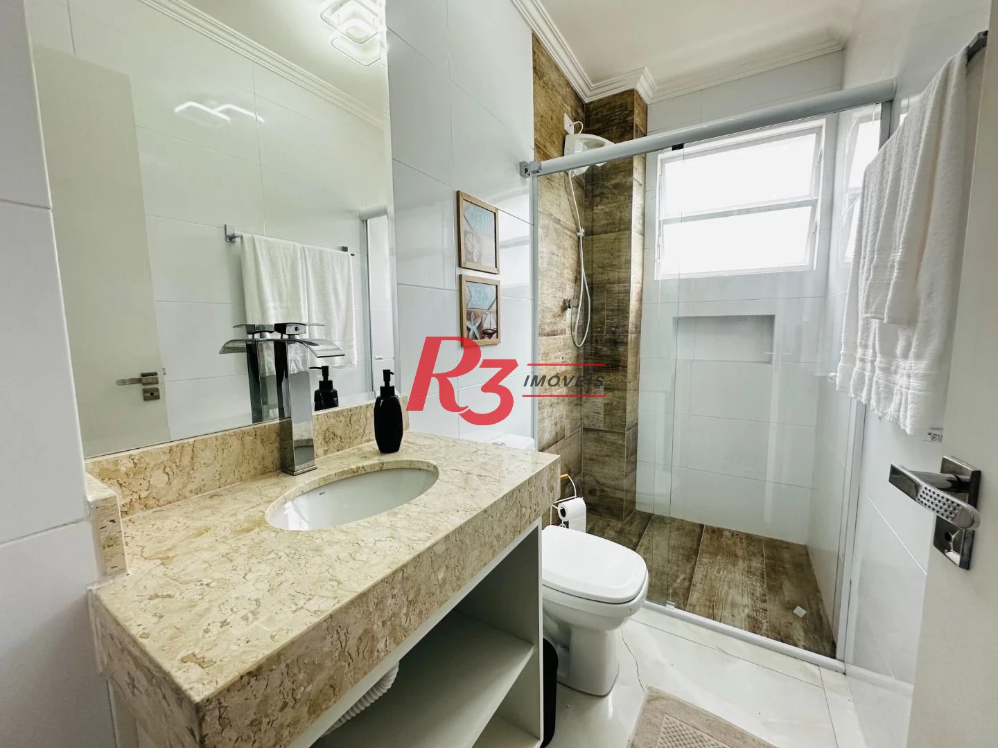 Apartamento com 1 dormitório à venda, 60 m² por R$ 460.000,00 - Gonzaga - Santos/SP