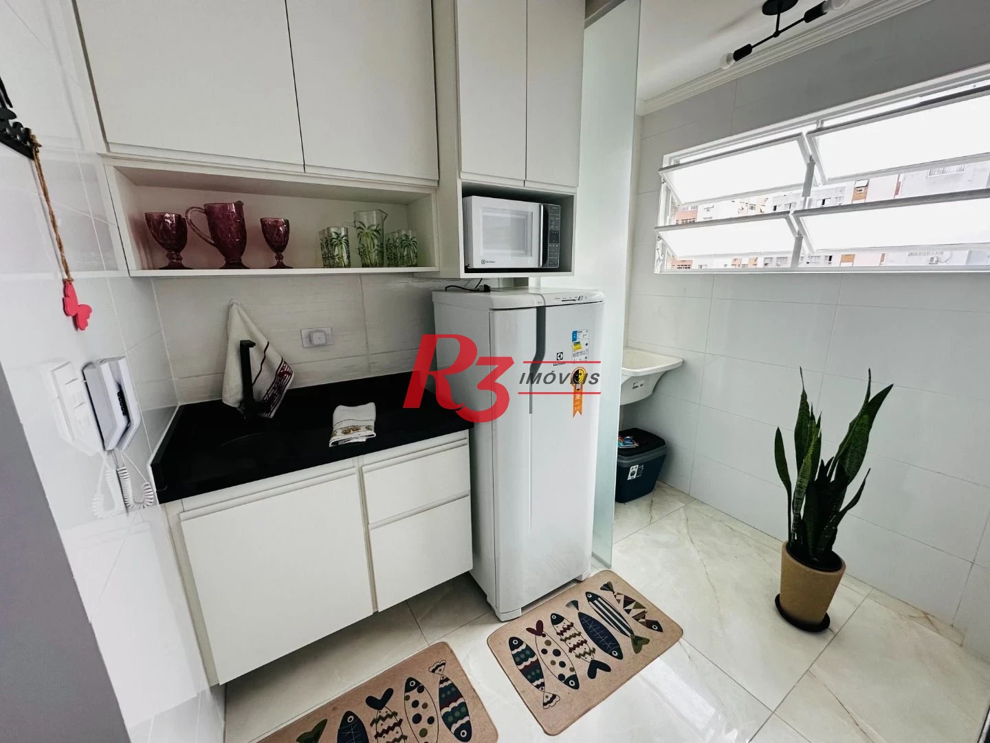 Apartamento com 1 dormitório à venda, 60 m² por R$ 460.000,00 - Gonzaga - Santos/SP