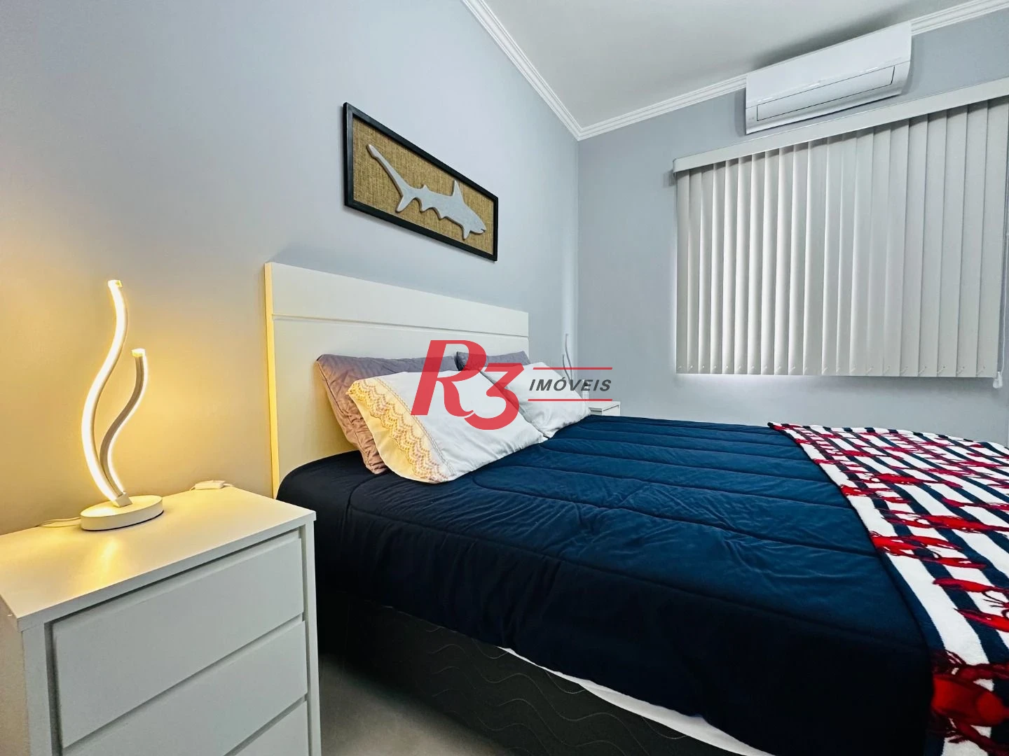Apartamento com 1 dormitório à venda, 60 m² por R$ 460.000,00 - Gonzaga - Santos/SP