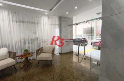 Apartamento com 1 dormitório à venda, 55 m² por R$ 550.000,00 - Gonzaga - Santos/SP