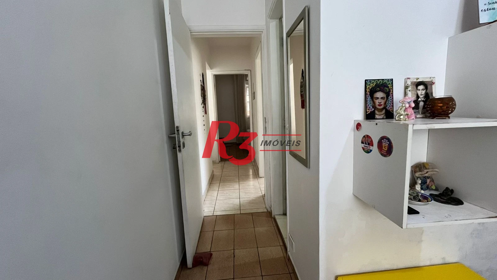 Apartamento à venda, 75 m² por R$ 550.000,00 - Gonzaga - Santos/SP