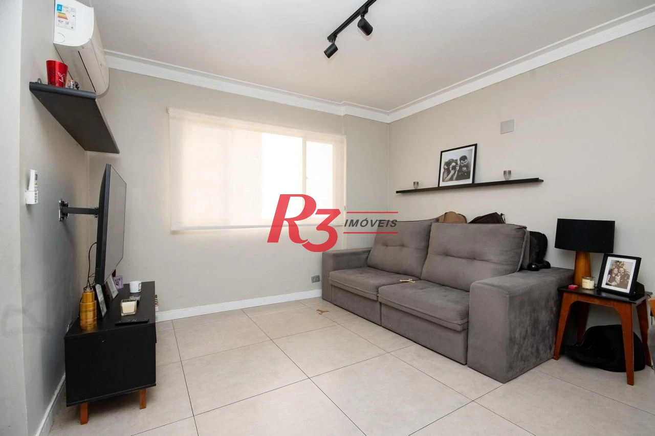 Apartamento com 2 dormitórios à venda, 94 m² por R$ 480.000,00 - Embaré - Santos/SP