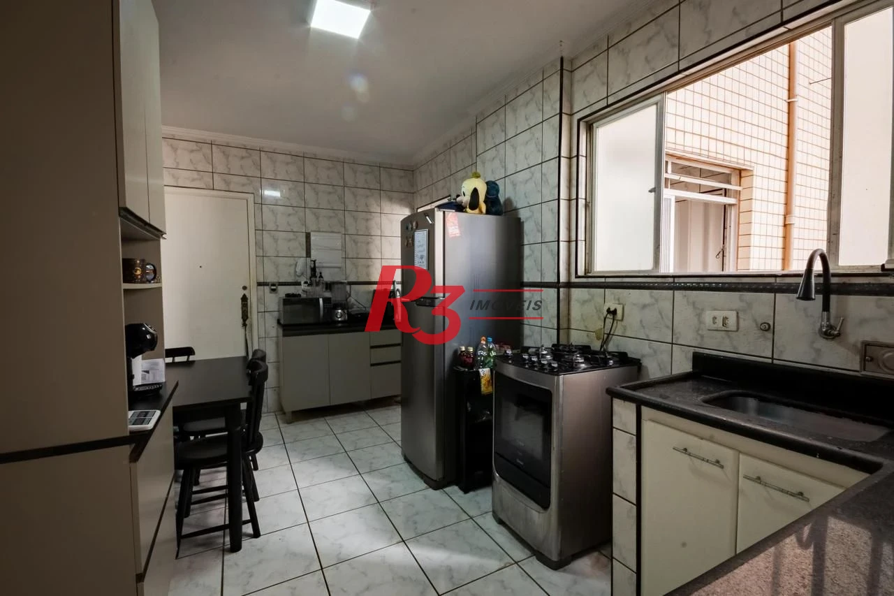 Apartamento com 2 dormitórios à venda, 94 m² por R$ 480.000,00 - Embaré - Santos/SP