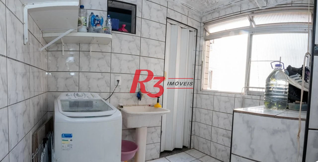 Apartamento com 2 dormitórios à venda, 94 m² por R$ 480.000,00 - Embaré - Santos/SP