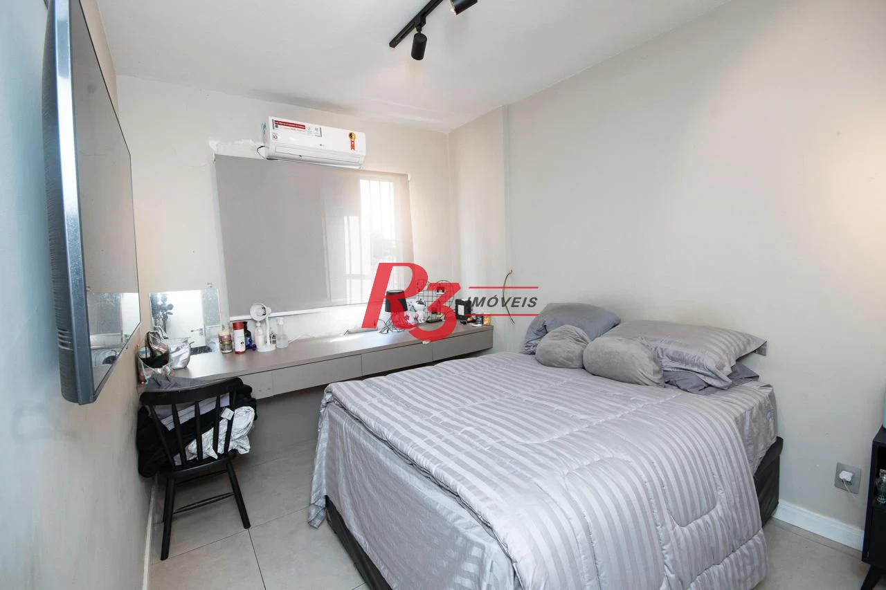 Apartamento com 2 dormitórios à venda, 94 m² por R$ 480.000,00 - Embaré - Santos/SP