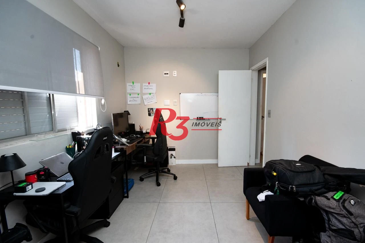 Apartamento com 2 dormitórios à venda, 94 m² por R$ 480.000,00 - Embaré - Santos/SP
