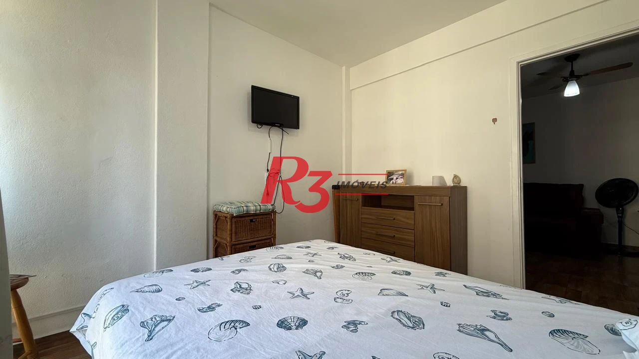 Apartamento com 2 dormitórios à venda, 64 m² por R$ 575.000,00 - Embaré - Santos/SP