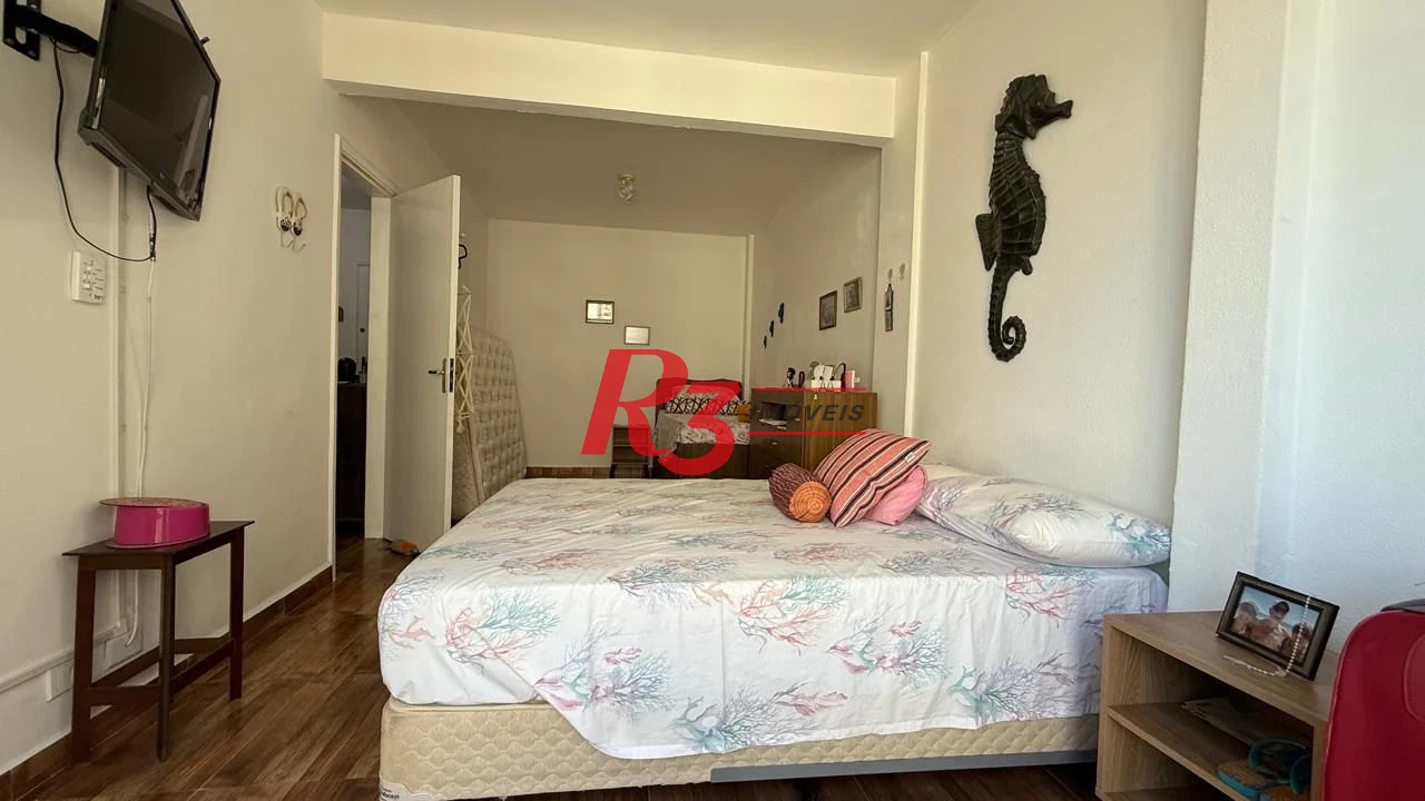 Apartamento com 2 dormitórios à venda, 64 m² por R$ 575.000,00 - Embaré - Santos/SP