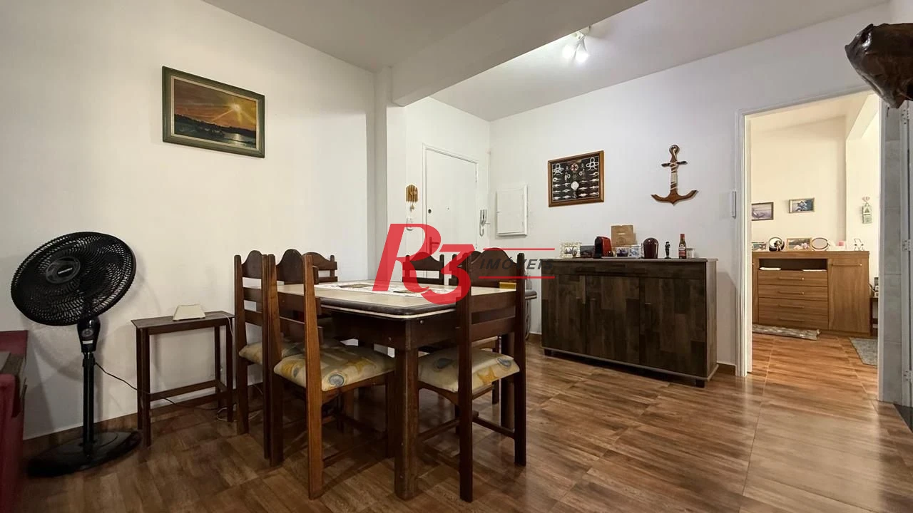 Apartamento com 2 dormitórios à venda, 64 m² por R$ 575.000,00 - Embaré - Santos/SP