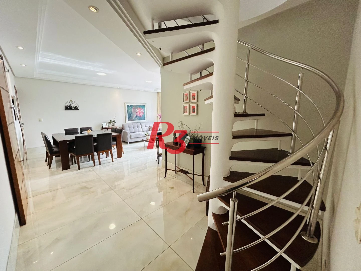 Cobertura com 3 dormitórios à venda, 258 m² por R$ 2.980.000,00 - Boqueirão - Santos/SP