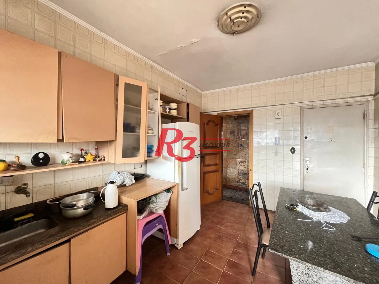 Apartamento, 90 m² - venda por R$ 480.000,00 ou aluguel por R$ 3.800,02/mês - Marapé - Santos/SP
