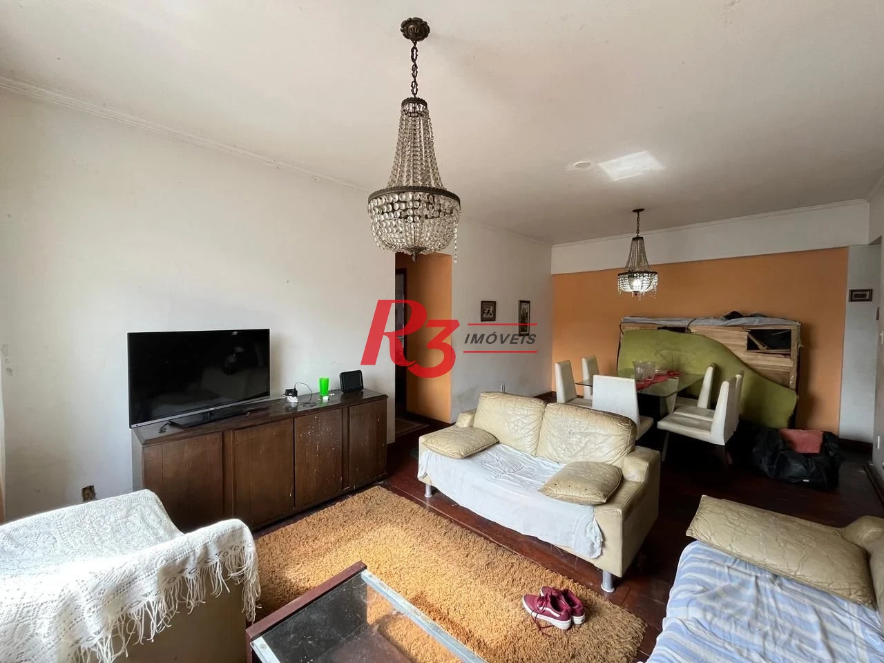 Apartamento, 90 m² - venda por R$ 480.000,00 ou aluguel por R$ 3.800,02/mês - Marapé - Santos/SP