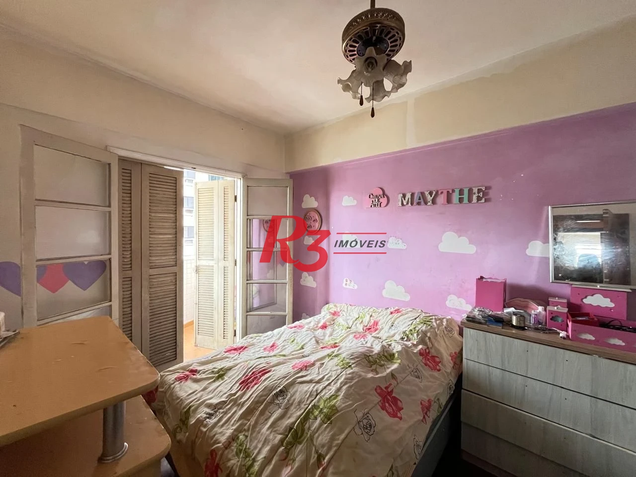 Apartamento, 90 m² - venda por R$ 480.000,00 ou aluguel por R$ 3.800,02/mês - Marapé - Santos/SP