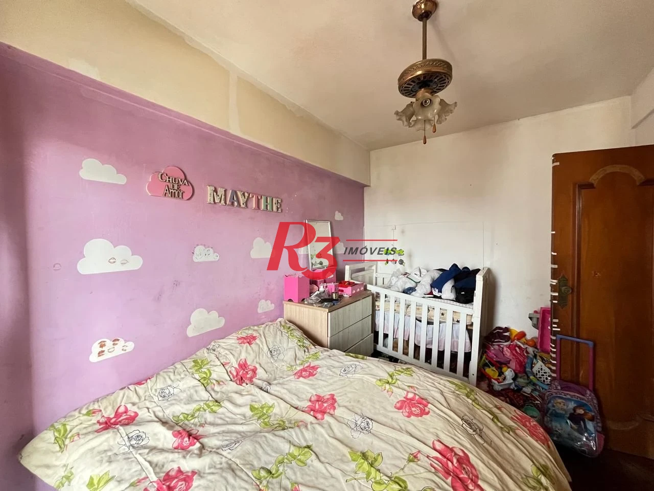 Apartamento, 90 m² - venda por R$ 480.000,00 ou aluguel por R$ 3.800,02/mês - Marapé - Santos/SP