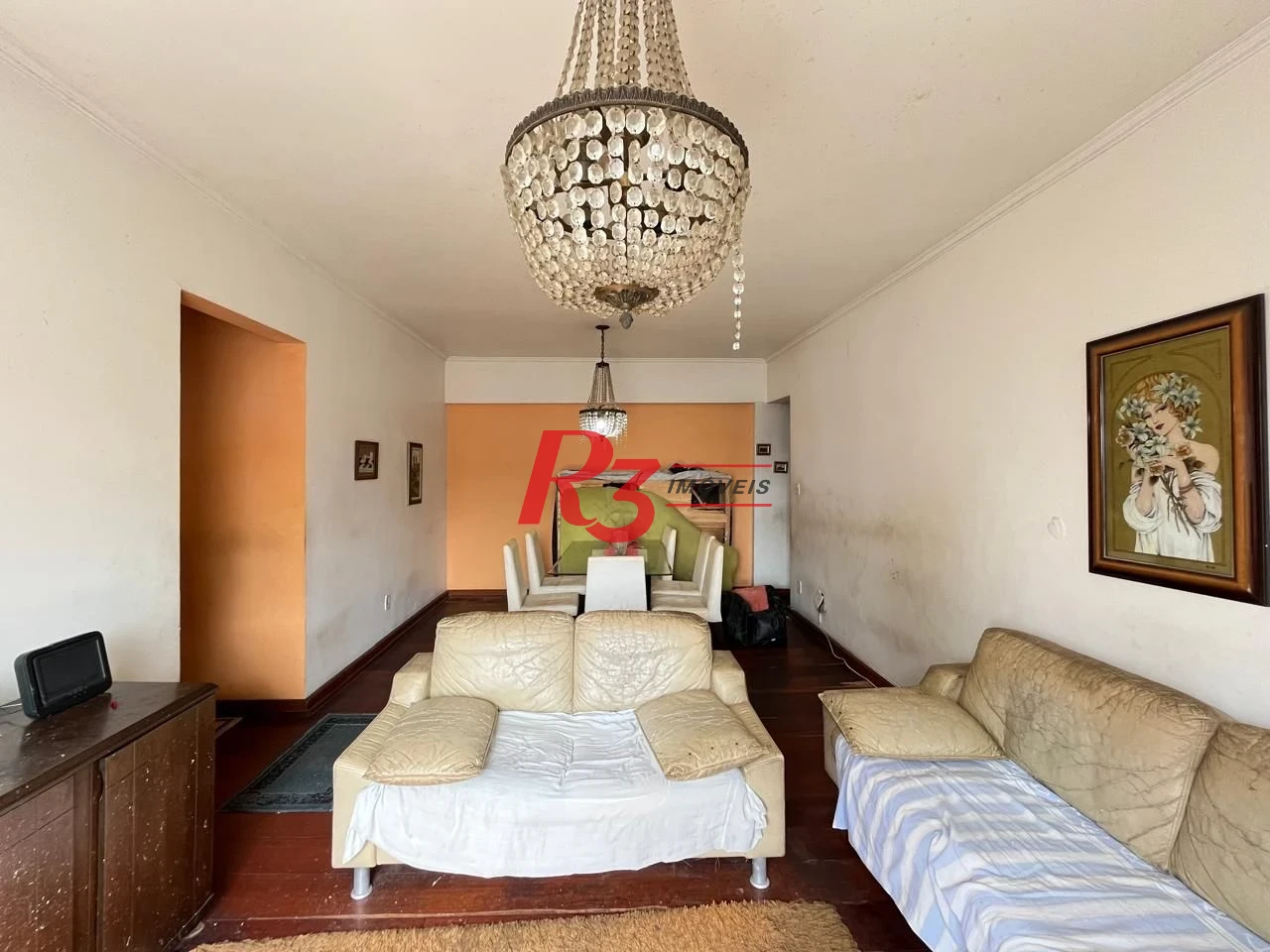 Apartamento, 90 m² - venda por R$ 480.000,00 ou aluguel por R$ 3.800,02/mês - Marapé - Santos/SP