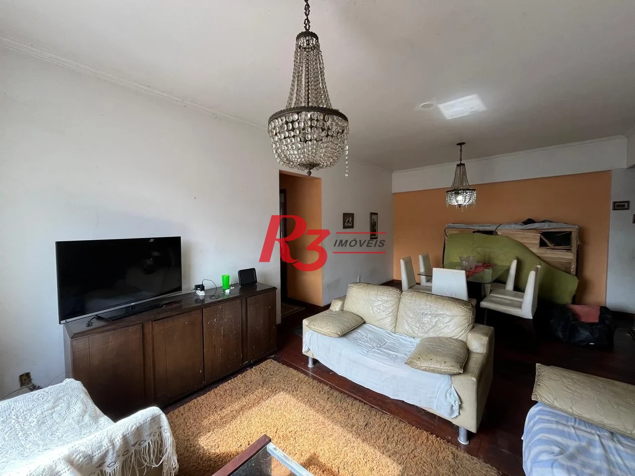 Apartamento, 90 m² - venda por R$ 480.000,00 ou aluguel por R$ 3.800,02/mês - Marapé - Santos/SP