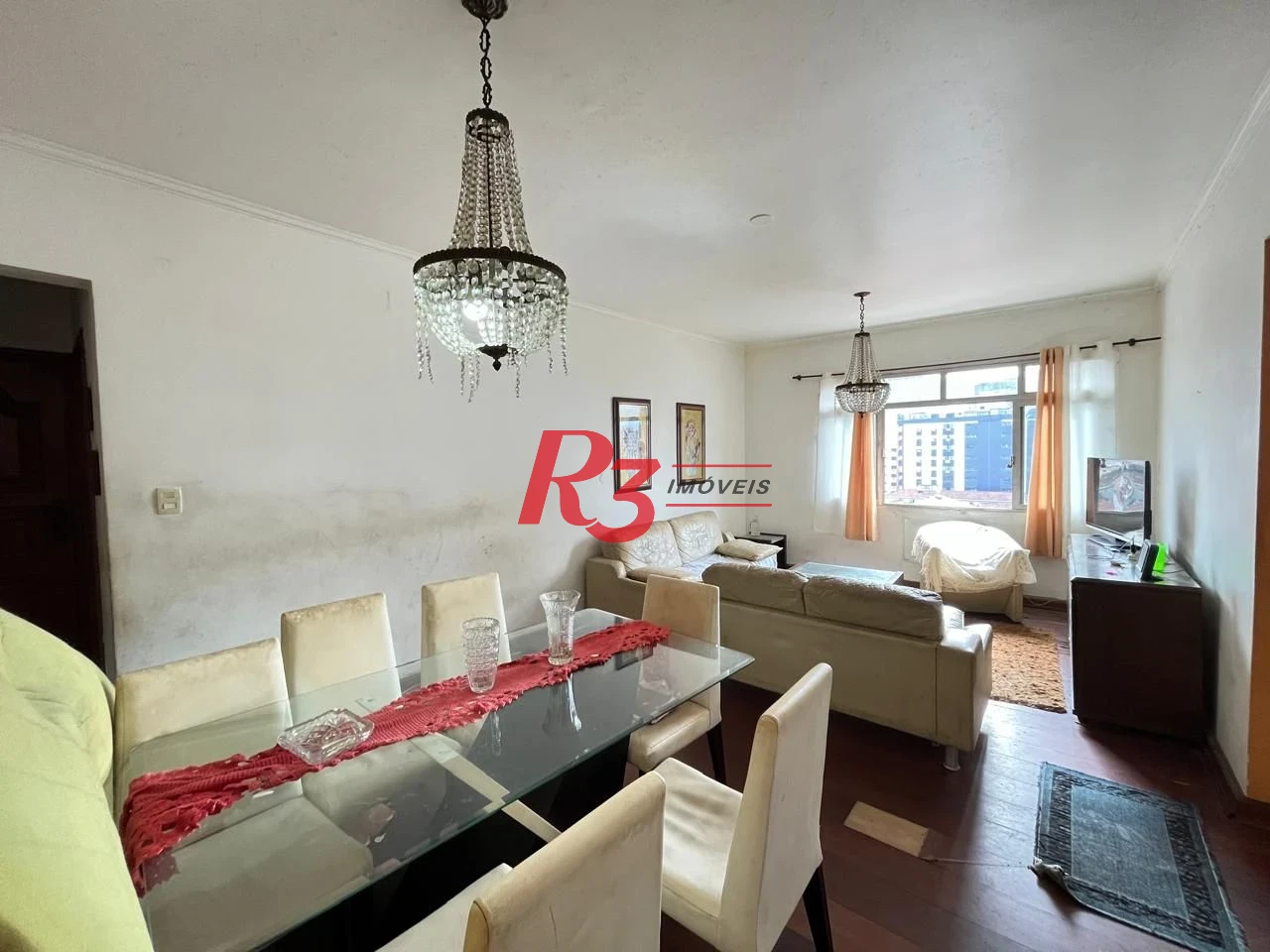 Apartamento, 90 m² - venda por R$ 480.000,00 ou aluguel por R$ 3.800,02/mês - Marapé - Santos/SP