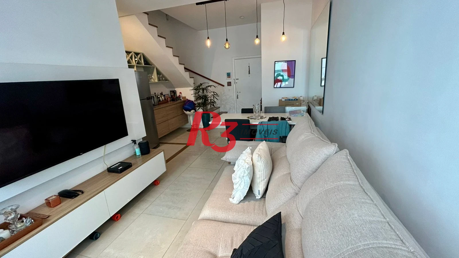 Apartamento no Loft Santos com 2 dormitórios à venda, 83 m² por R$ 800.000 - Gonzaga - Santos/SP