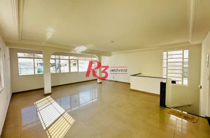 Casa com 3 dormitórios para alugar, 170 m² por R$ 6.800,00/mês - Ponta da Praia - Santos/SP