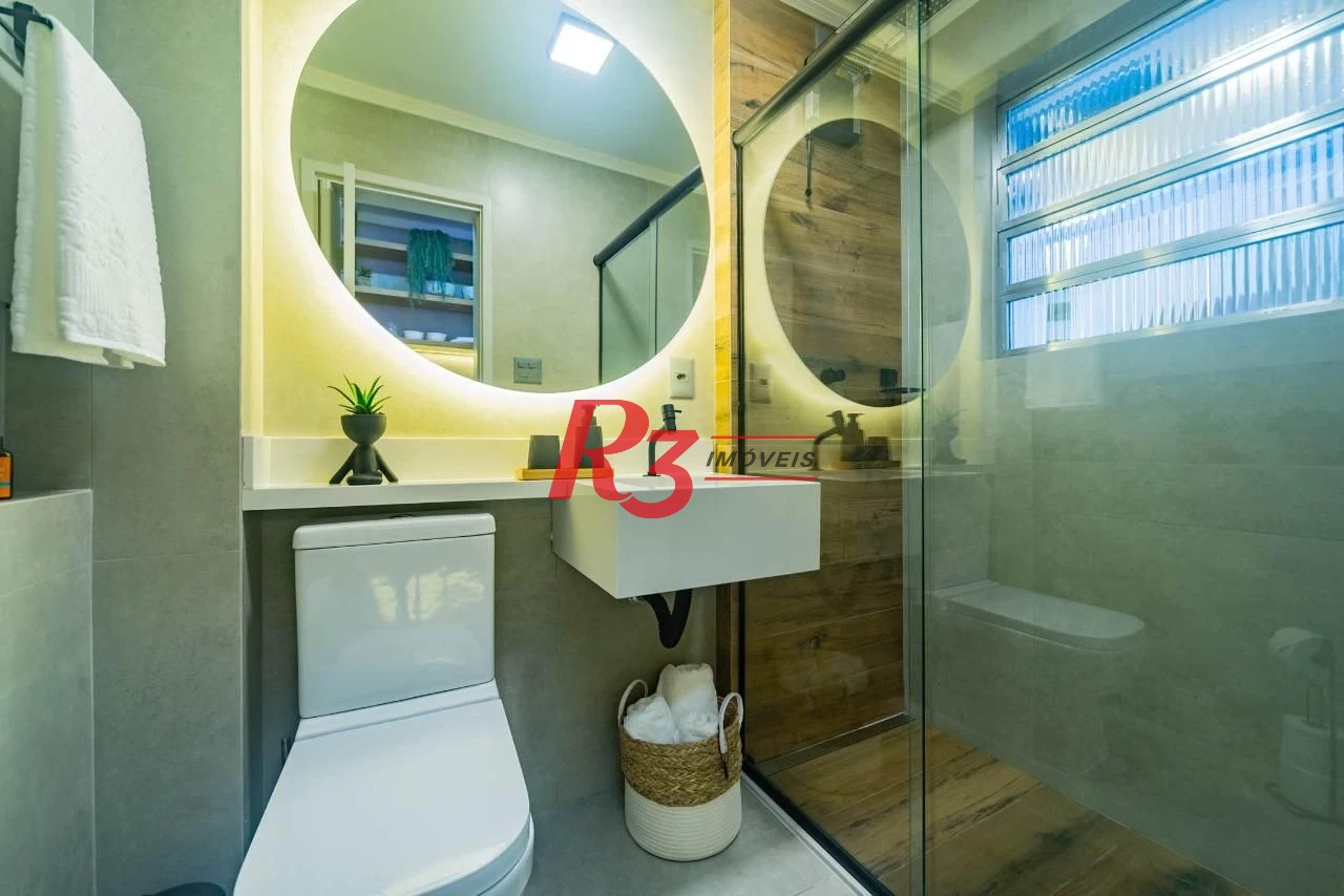 Kitnet com 1 dormitório à venda, 28 m² por R$ 375.000,00 - José Menino - Santos/SP