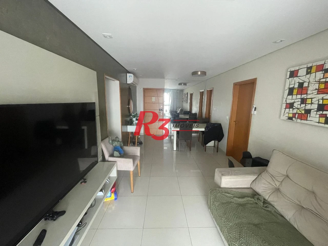 Apartamento com 3 dormitórios à venda, 129 m² por R$ 2.235.000,00 - Aparecida - Santos/SP