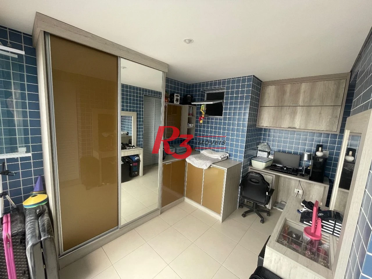 Apartamento com 3 dormitórios à venda, 129 m² por R$ 2.235.000,00 - Aparecida - Santos/SP