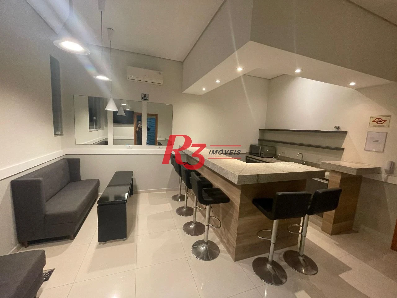 Apartamento com 3 dormitórios à venda, 129 m² por R$ 2.235.000,00 - Aparecida - Santos/SP