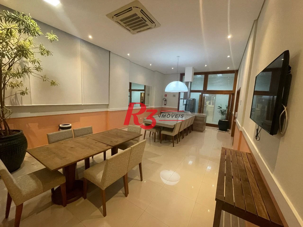 Apartamento com 3 dormitórios à venda, 129 m² por R$ 2.235.000,00 - Aparecida - Santos/SP