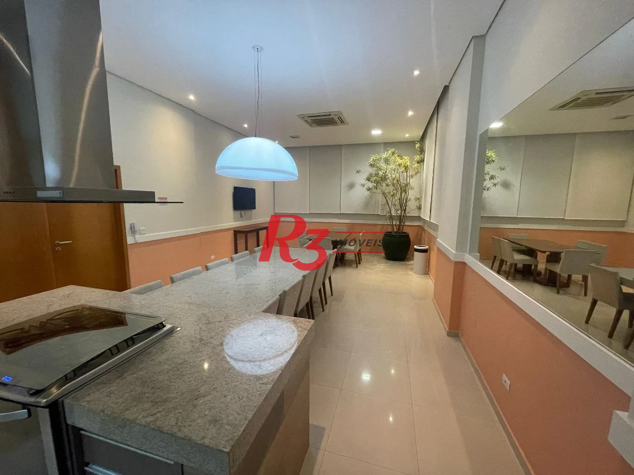 Apartamento com 3 dormitórios à venda, 129 m² por R$ 2.235.000,00 - Aparecida - Santos/SP