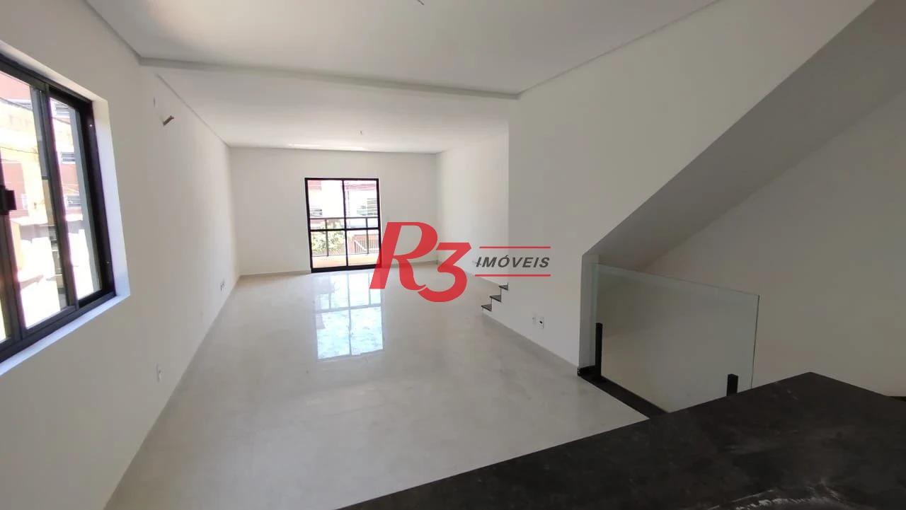 Sobreposta Alta Duplex no Embaré – 220m² | 23Suítes | 2 Vagas | Alto Padrão e Excelente Localização