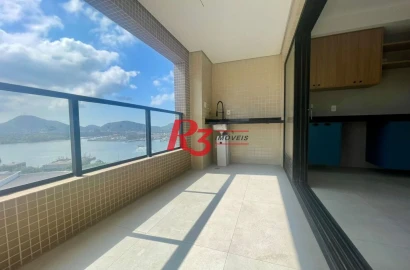 Apartamento com 2 dormitórios para alugar, 65 m² por R$ 7.000,01/mês - Ponta da Praia - Santos/SP