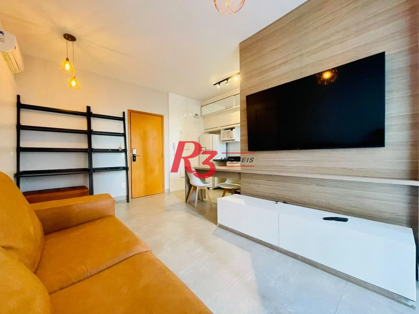 Apartamento com 1 dormitório à venda, 46 m² por R$ 690.000,00 - Boqueirão - Santos/SP