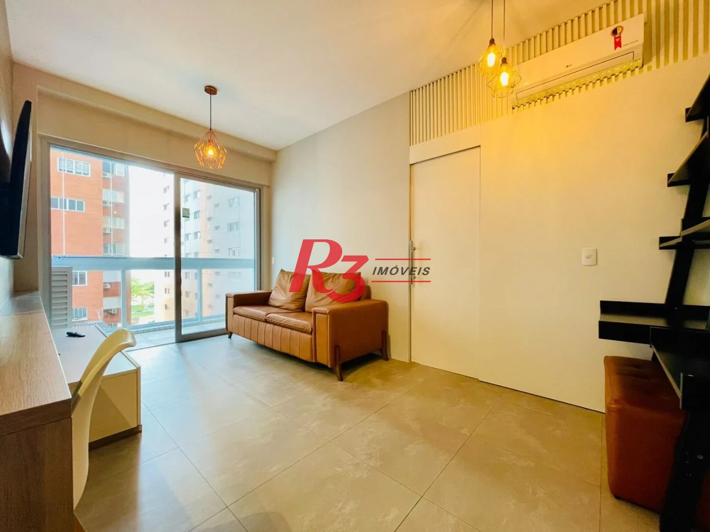 Apartamento com 1 dormitório à venda, 46 m² por R$ 690.000,00 - Boqueirão - Santos/SP