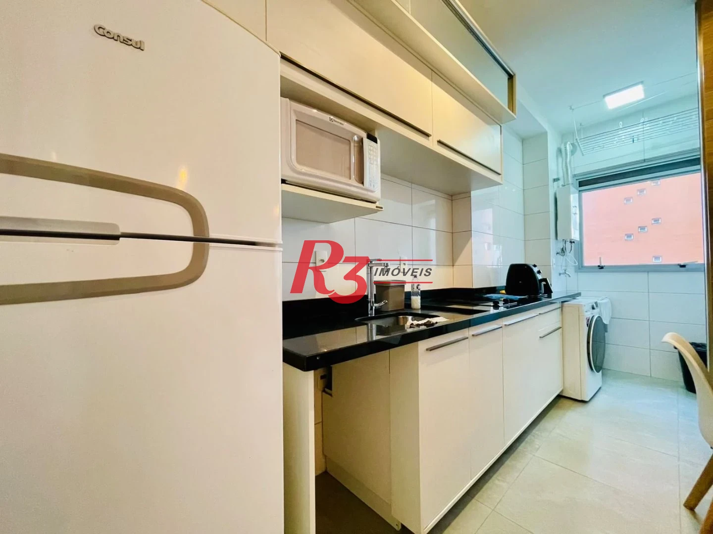 Apartamento com 1 dormitório à venda, 46 m² por R$ 690.000,00 - Boqueirão - Santos/SP