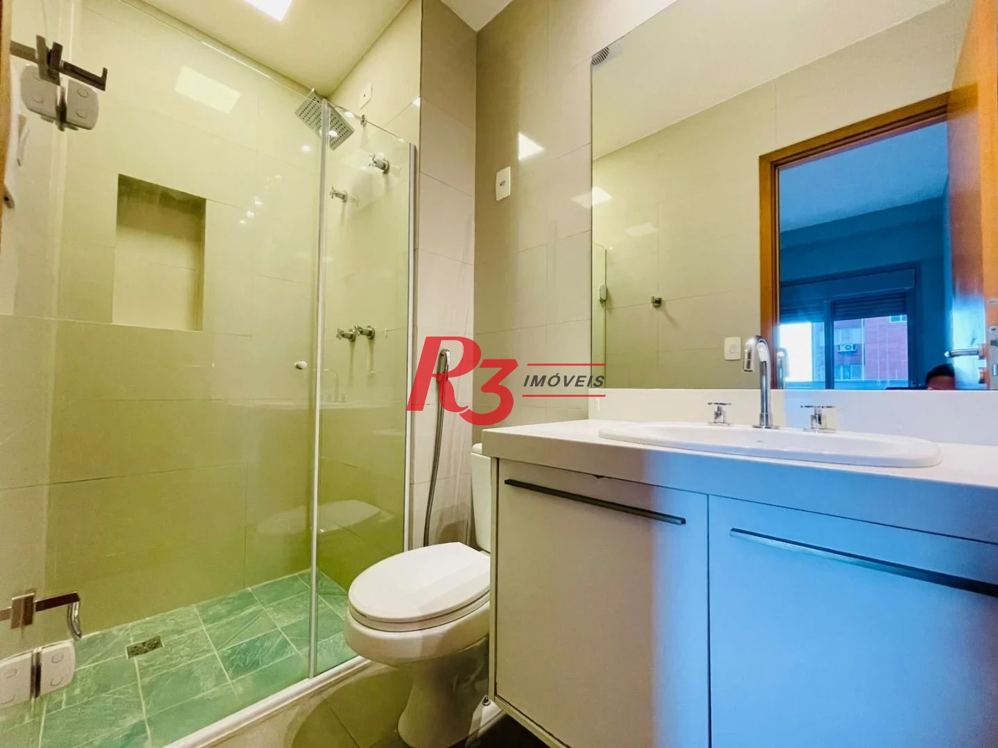Apartamento com 1 dormitório à venda, 46 m² por R$ 690.000,00 - Boqueirão - Santos/SP