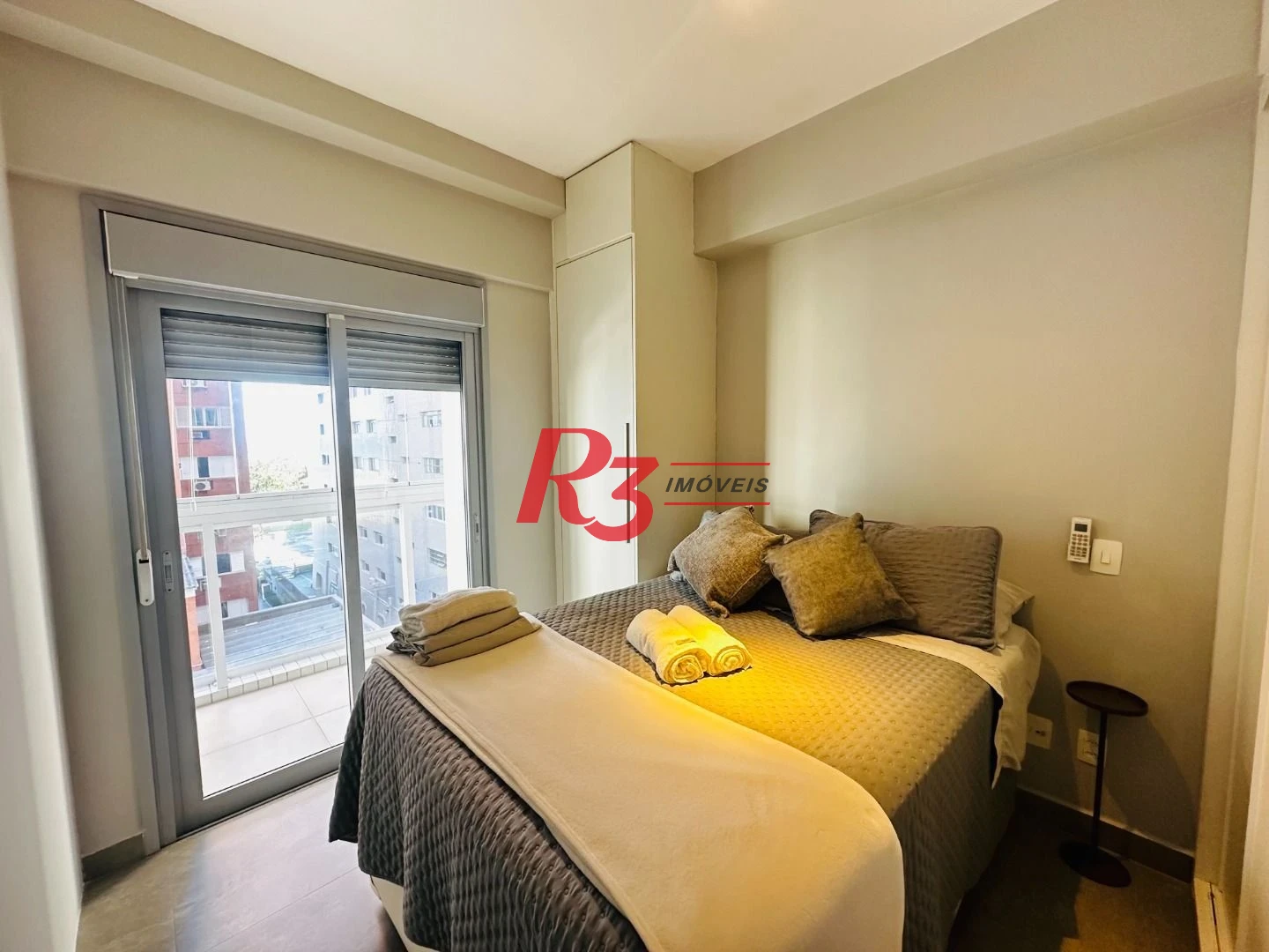 Apartamento com 1 dormitório à venda, 46 m² por R$ 750.000,00 - Boqueirão - Santos/SP