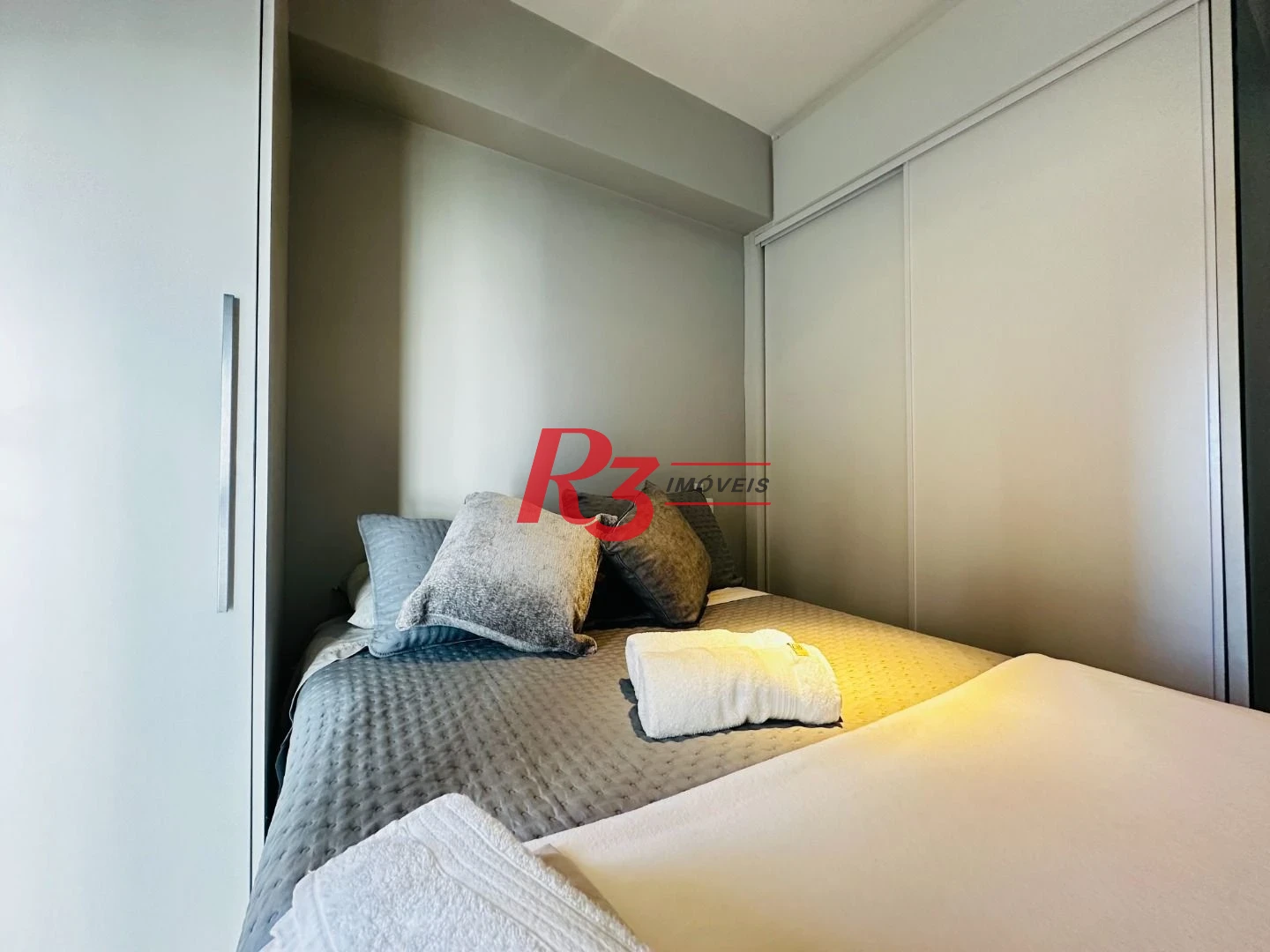 Apartamento com 1 dormitório à venda, 46 m² por R$ 750.000,00 - Boqueirão - Santos/SP
