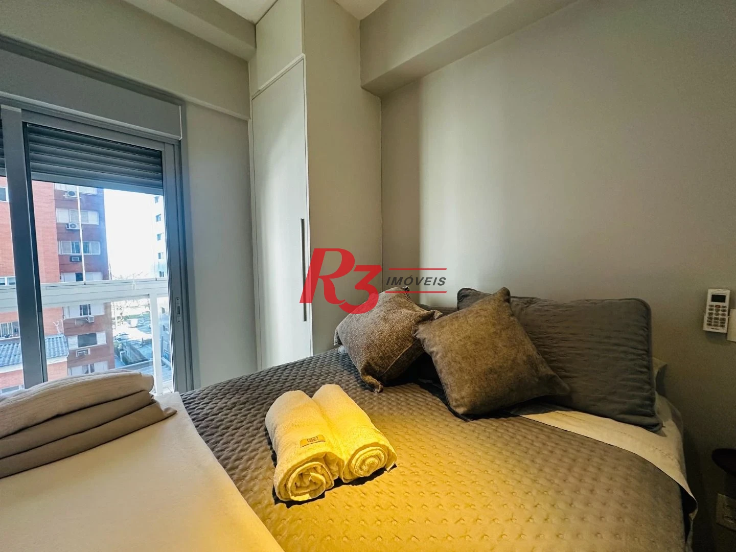 Apartamento com 1 dormitório à venda, 46 m² por R$ 750.000,00 - Boqueirão - Santos/SP
