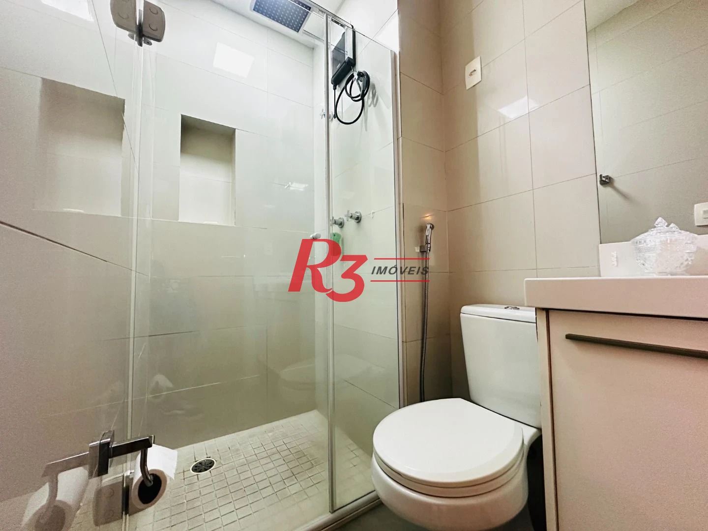 Apartamento com 1 dormitório à venda, 46 m² por R$ 750.000,00 - Boqueirão - Santos/SP
