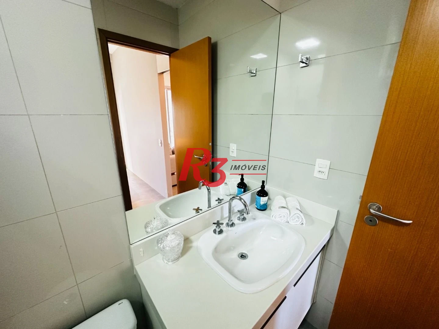Apartamento com 1 dormitório à venda, 46 m² por R$ 750.000,00 - Boqueirão - Santos/SP