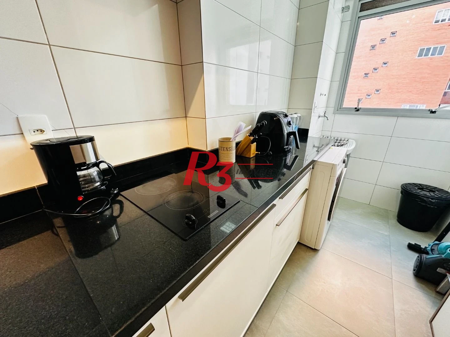 Apartamento com 1 dormitório à venda, 46 m² por R$ 750.000,00 - Boqueirão - Santos/SP