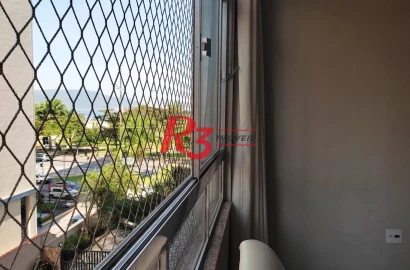 Apartamento com 3 dormitórios, 167 m² - venda por R$ 900.000,00 ou aluguel por R$ 5.000,00/mês - Pompéia - Santos/SP