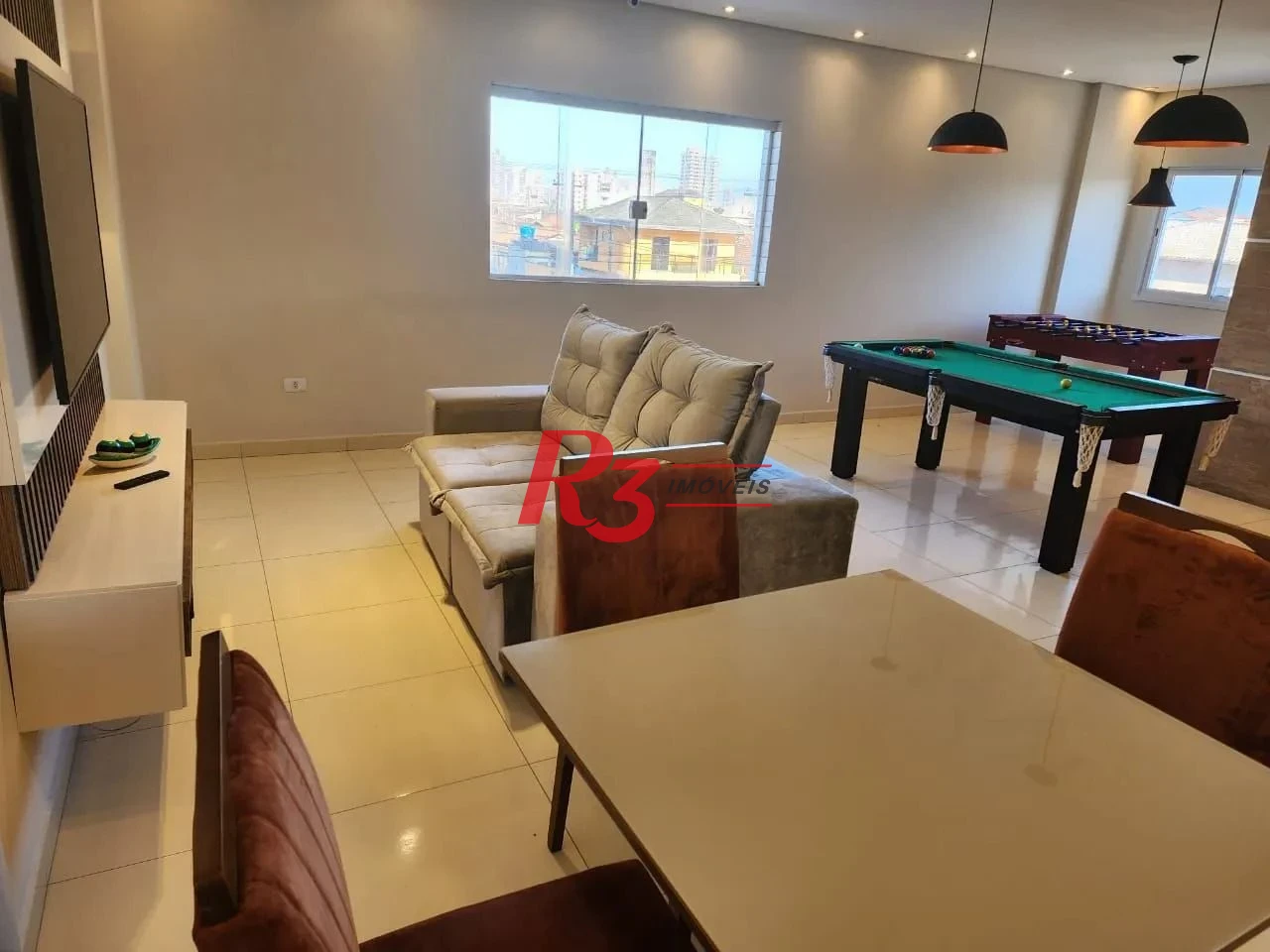 Apartamento com 1 dormitório à venda, 43 m² por R$ 500.000,00 - Balneário Pires - Praia Grande/SP