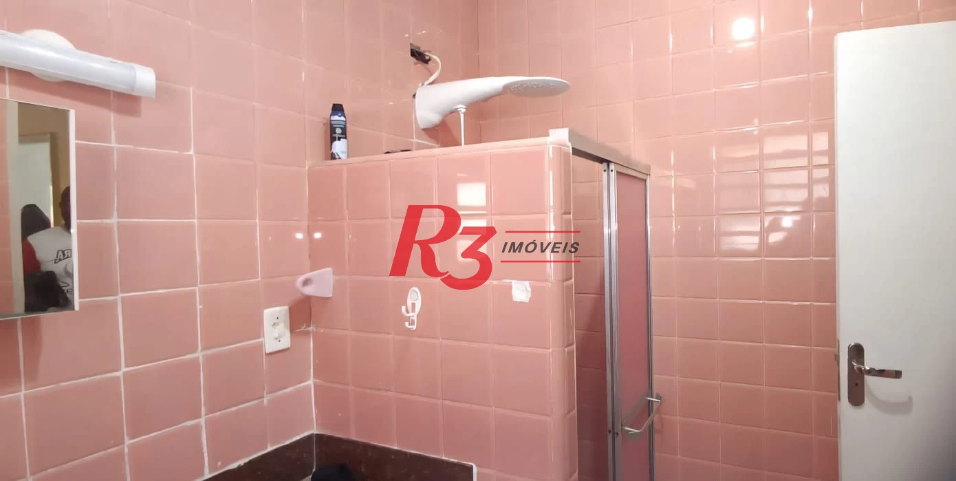 Apartamento com 3 dormitórios à venda, 90 m² por R$ 380.000,00 - Embaré - Santos/SP